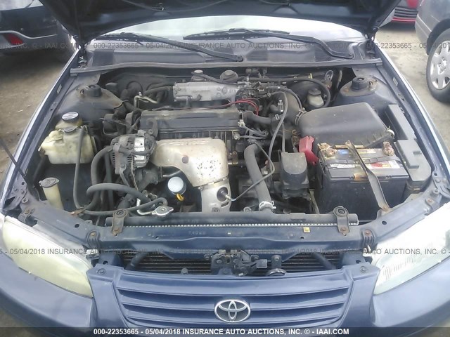 4T1BG22K8XU902330 - 1999 TOYOTA CAMRY CE/LE/XLE 深蓝色 照片 10