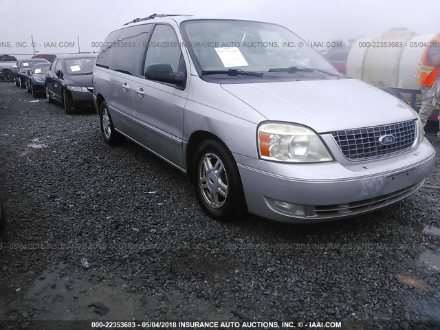 2FMZA52245BA26098 - 2005 FORD FREESTAR SEL SILVER photo 1