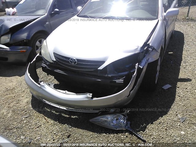 4T1BE32K22U636050 - 2002 TOYOTA CAMRY LE/XLE/SE SILVER photo 6