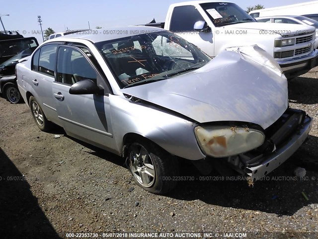 1G1ZT54895F193936 - 2005 CHEVROLET MALIBU LS ვერცხლისფერი ფოტო 1