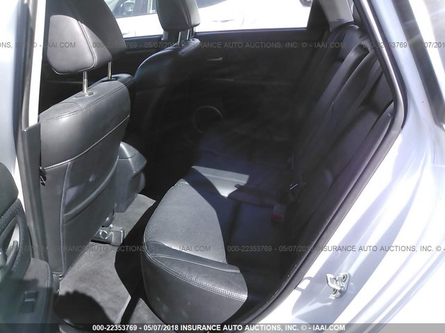 JM1BK344081787698 - 2008 MAZDA 3 HATCHBACK WHITE photo 8