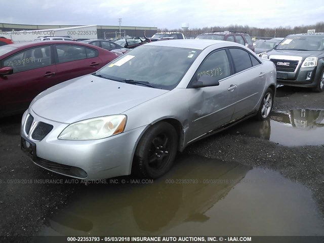 1G2ZG58N574141038 - 2007 PONTIAC G6 SE SILVER photo 2