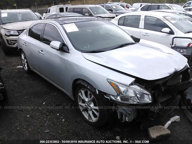 1N4AA5AP4CC836333 - 2012 NISSAN MAXIMA S/SV GRAY photo 1