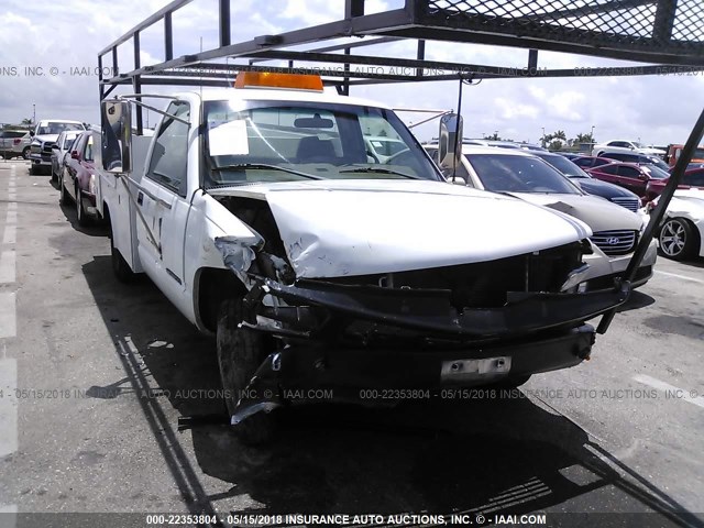 1GDGC34R0YF484837 - 2000 GMC SIERRA C3500 WHITE photo 6