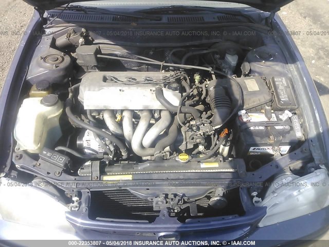 2T1BR12E8XC214537 - 1999 TOYOTA COROLLA VE/CE/LE BLUE photo 10