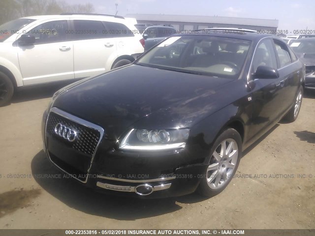 WAUDG74F35N087355 - 2005 AUDI A6 3.2 QUATTRO BLACK photo 2