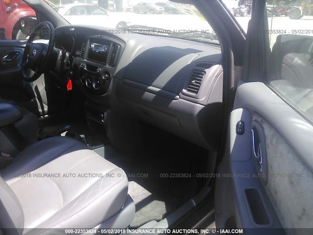 4F2YU08131KM11869 - 2001 MAZDA TRIBUTE LX/ES შავი ფოტო 5