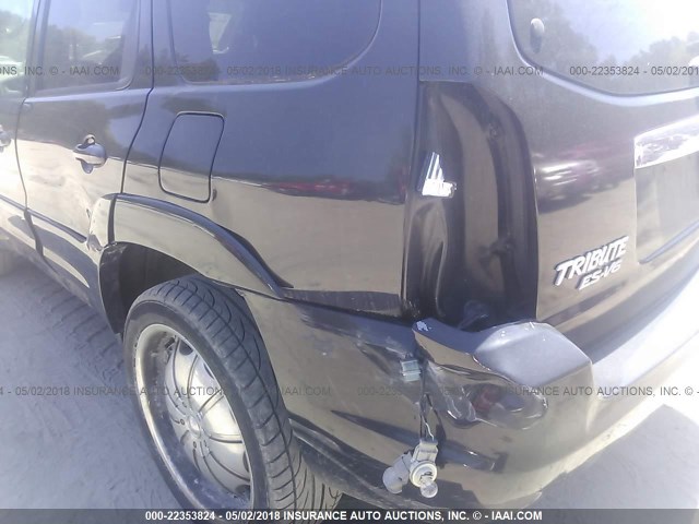 4F2YU08131KM11869 - 2001 MAZDA TRIBUTE LX/ES შავი ფოტო 6