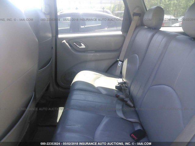 4F2YU08131KM11869 - 2001 MAZDA TRIBUTE LX/ES შავი ფოტო 8