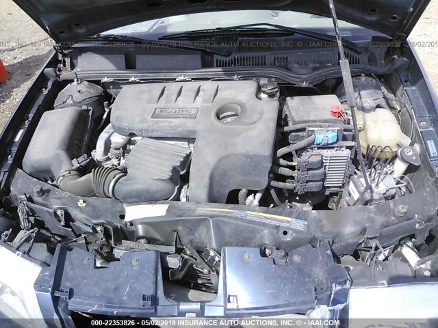 1G8AJ55F97Z142844 - 2007 SATURN ION LEVEL 2 BLUE photo 10