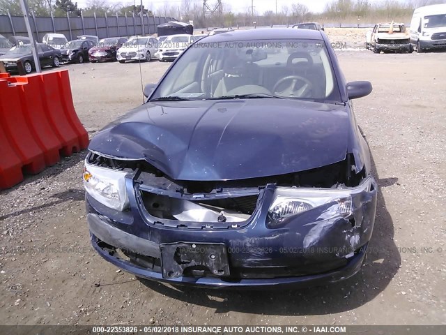 1G8AJ55F97Z142844 - 2007 SATURN ION LEVEL 2 BLUE photo 6