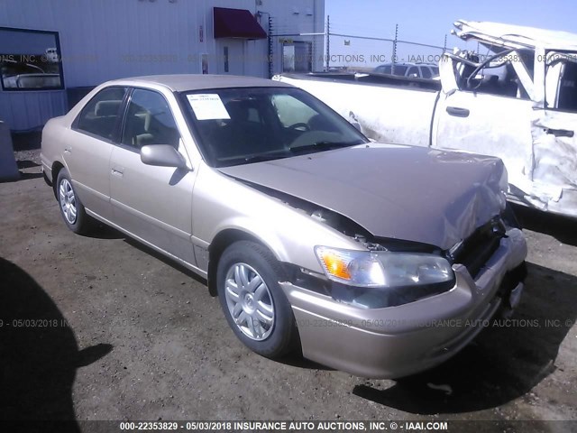 4T1BG22K61U839414 - 2001 TOYOTA CAMRY CE/LE/XLE თაფლისფერი ფოტო 1