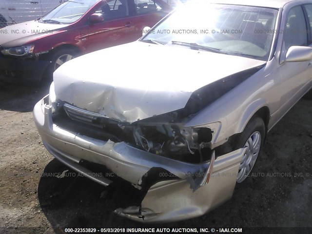 4T1BG22K61U839414 - 2001 TOYOTA CAMRY CE/LE/XLE თაფლისფერი ფოტო 6