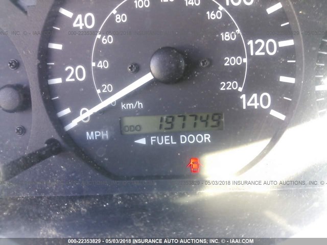 4T1BG22K61U839414 - 2001 TOYOTA CAMRY CE/LE/XLE თაფლისფერი ფოტო 7