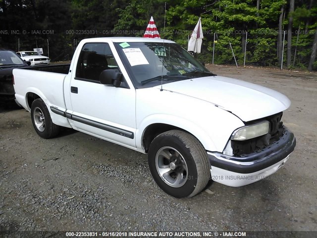 1GCCS14H738236471 - 2003 CHEVROLET S TRUCK S10 WHITE photo 1