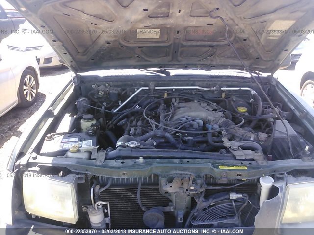 5N1ED28Y7YC541746 - 2000 NISSAN XTERRA XE/SE GREEN photo 10