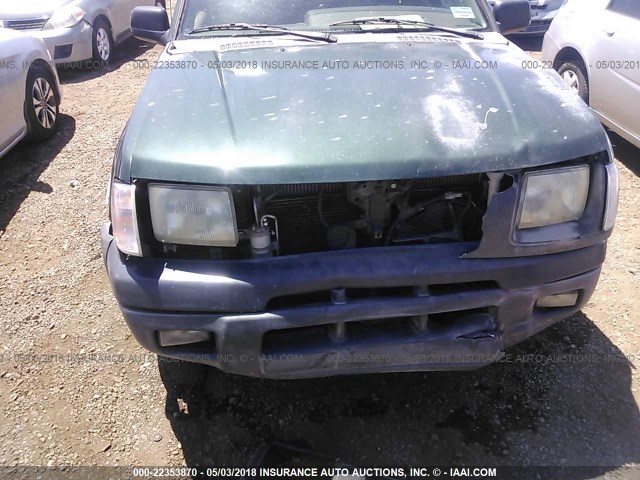 5N1ED28Y7YC541746 - 2000 NISSAN XTERRA XE/SE GREEN photo 6