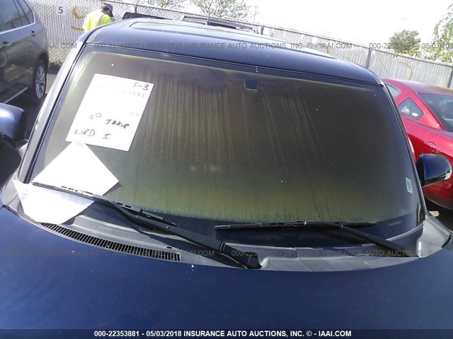 JTLKE50E481037159 - 2008 TOYOTA SCION XB ლურჯი ფოტო 6