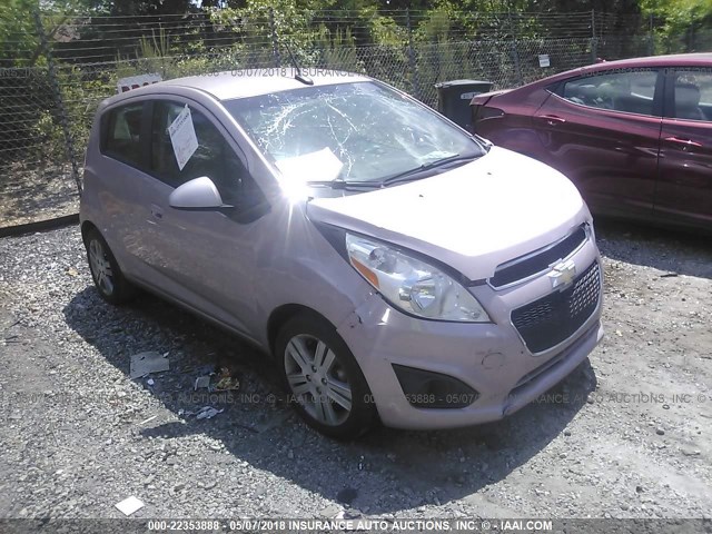 KL8CD6S98DC524266 - 2013 CHEVROLET SPARK 1LT Pewter photo 1