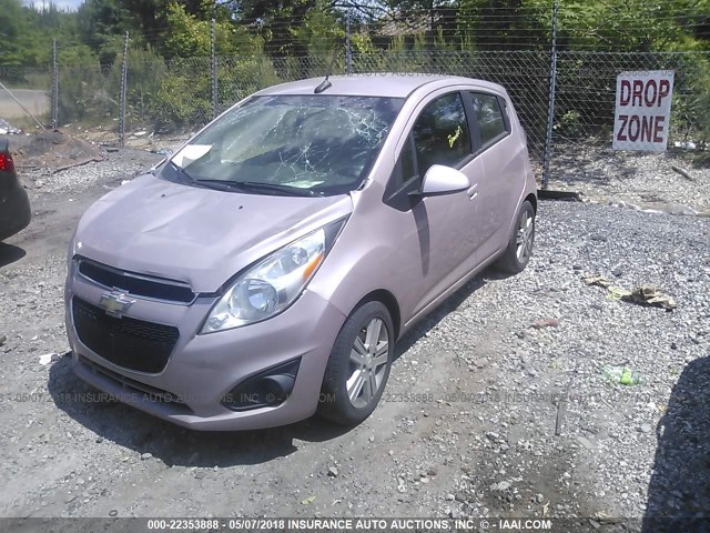 KL8CD6S98DC524266 - 2013 CHEVROLET SPARK 1LT Pewter photo 2