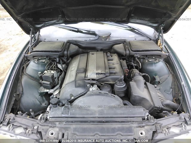 WBADT43401GX27627 - 2001 BMW 525 I AUTOMATIC GREEN photo 10