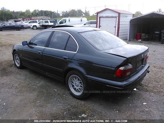 WBADT43401GX27627 - 2001 BMW 525 I AUTOMATIC GREEN photo 3