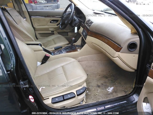 WBADT43401GX27627 - 2001 BMW 525 I AUTOMATIC GREEN photo 5