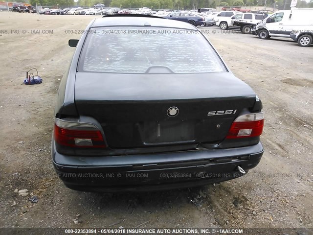 WBADT43401GX27627 - 2001 BMW 525 I AUTOMATIC GREEN photo 6
