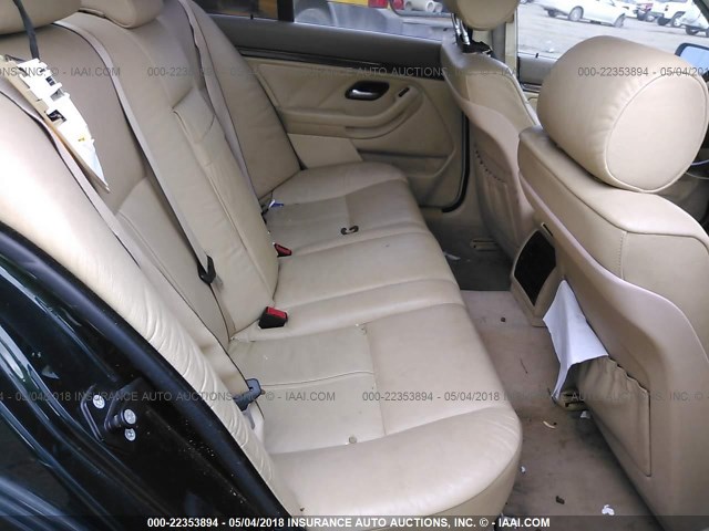 WBADT43401GX27627 - 2001 BMW 525 I AUTOMATIC GREEN photo 8