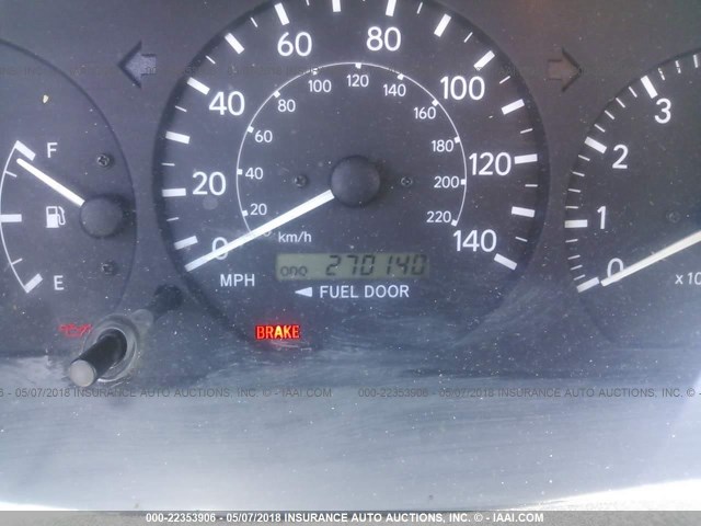 4T1BG22K11U020438 - 2001 TOYOTA CAMRY CE/LE/XLE 银色 照片 7