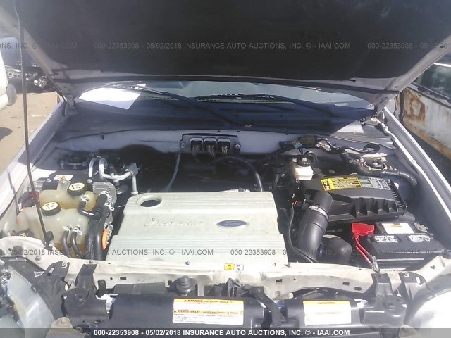 1FMCU95H56KB68164 - 2006 FORD ESCAPE HEV SILVER photo 10