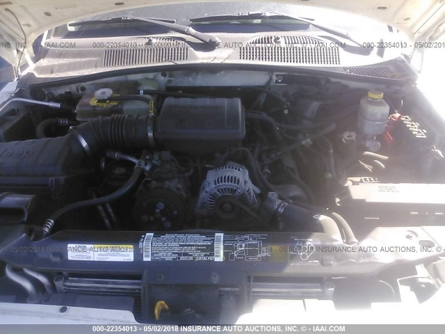 1J4GL48KX2W145916 - 2002 JEEP LIBERTY SPORT Ağ foto 10