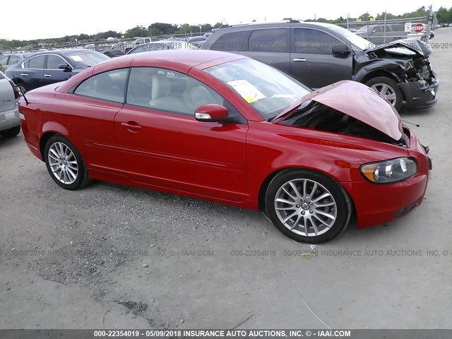 YV1MC67268J041669 - 2008 VOLVO C70 T5 RED photo 1