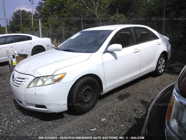 JTNBE46K073051979 - 2007 TOYOTA CAMRY NEW GENERATION CE/LE/XLE/SE WHITE photo 2