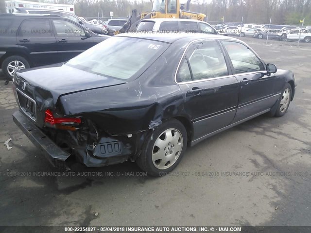 JH4KA9684WC008812 - 1998 ACURA 3.5RL SE BLACK photo 4