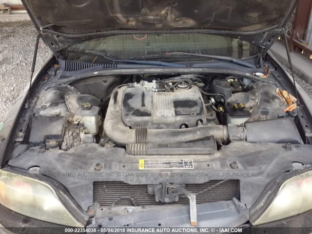 1LNHM87A3YY921352 - 2000 LINCOLN LS 黑色 照片 10