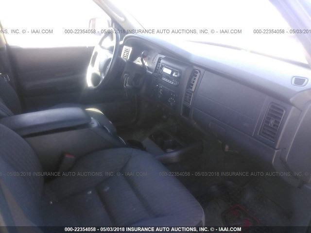 1D4HS38N33F542714 - 2003 DODGE DURANGO SPORT BLACK photo 5