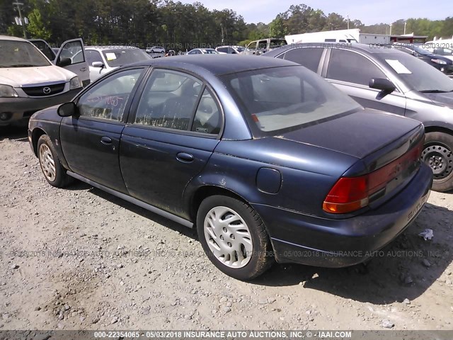 1G8ZJ5270XZ151769 - 1999 SATURN SL2 BLUE photo 3