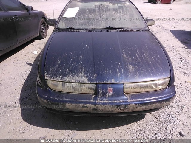 1G8ZJ5270XZ151769 - 1999 SATURN SL2 BLUE photo 6