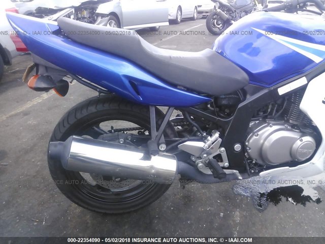 VTTGM51A752101424 - 2005 SUZUKI GS500 FK BLUE photo 6