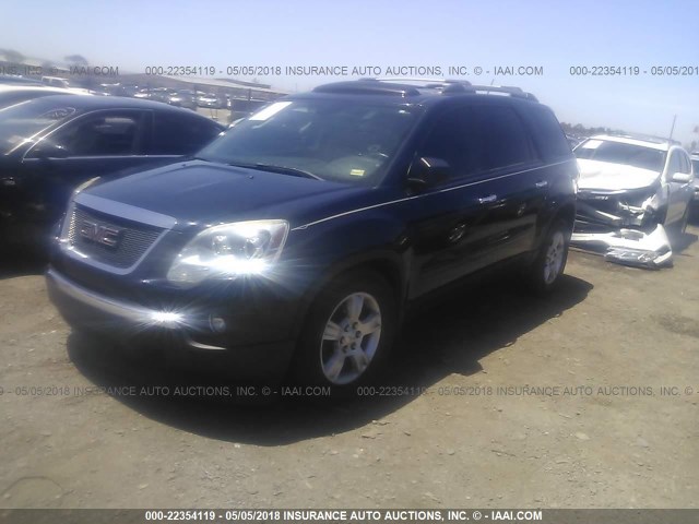 1GKKVPED6CJ210488 - 2012 GMC ACADIA SLE BLUE photo 2