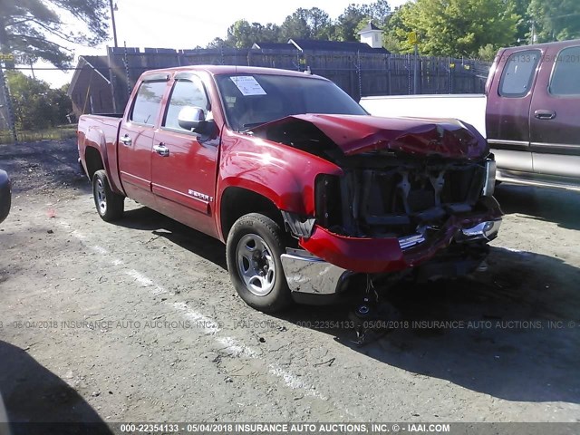 2GTEC13J971512359 - 2007 GMC NEW SIERRA C1500 RED photo 1