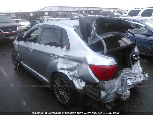 JF1GV7E6XCG002409 - 2012 SUBARU IMPREZA WRX SILVER photo 3