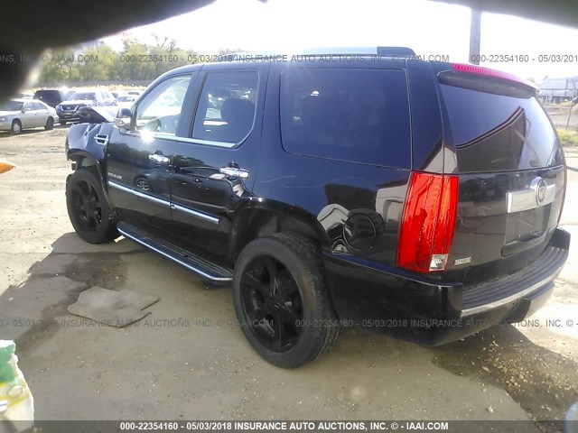 1GYUKAEF9AR115654 - 2010 CADILLAC ESCALADE BLACK photo 3