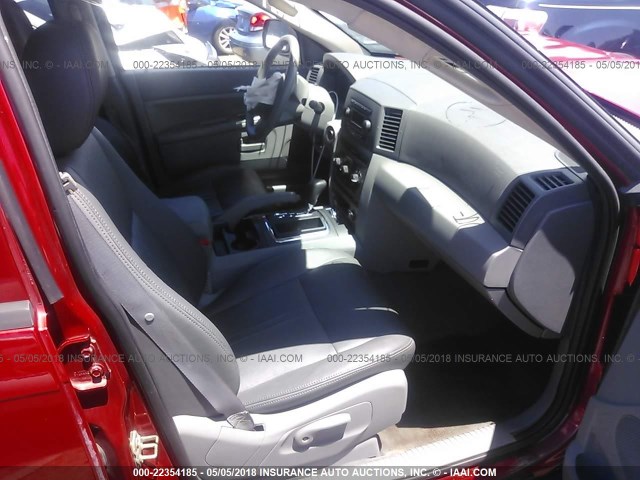 1J4GS48K75C657321 - 2005 JEEP GRAND CHEROKEE LAREDO/COLUMBIA/FREEDOM 红色 照片 5