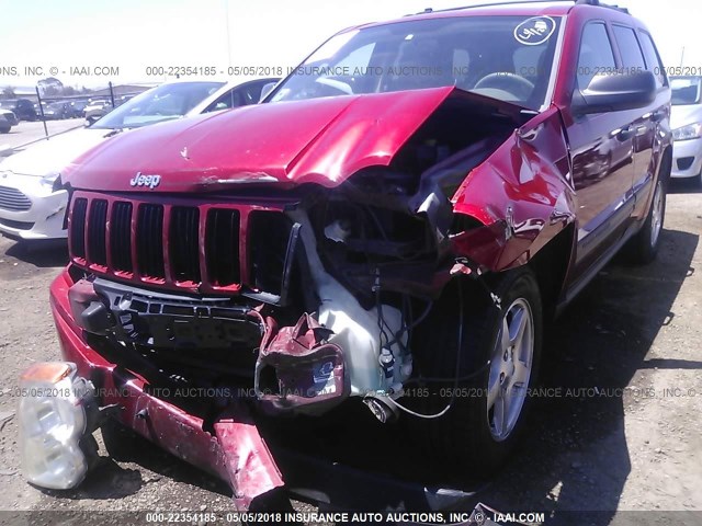 1J4GS48K75C657321 - 2005 JEEP GRAND CHEROKEE LAREDO/COLUMBIA/FREEDOM 红色 照片 6