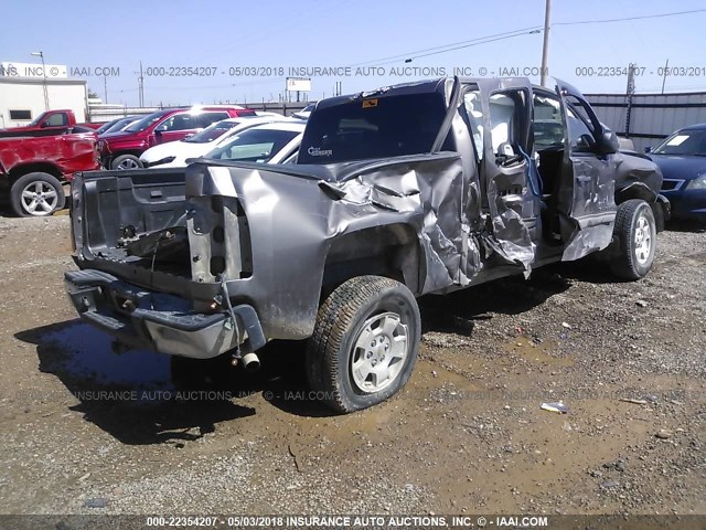 3GCPCSE02CG225935 - 2012 CHEVROLET SILVERADO C1500 LT Pewter photo 4