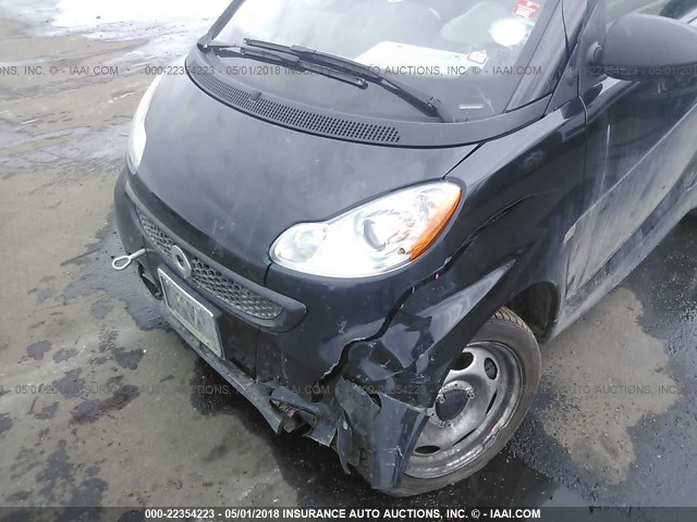 WMEEJ3BA6FK819149 - 2015 SMART FORTWO PURE/PASSION BLACK photo 6
