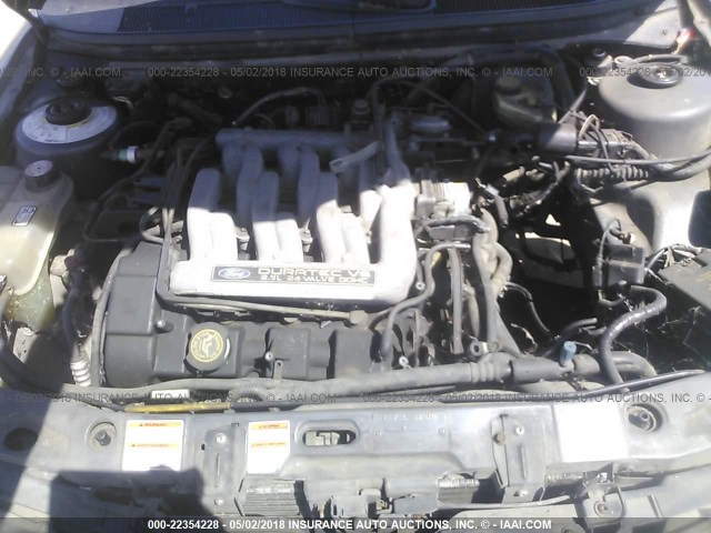 1FALP65L9SK184771 - 1995 FORD CONTOUR GL GRAY photo 10