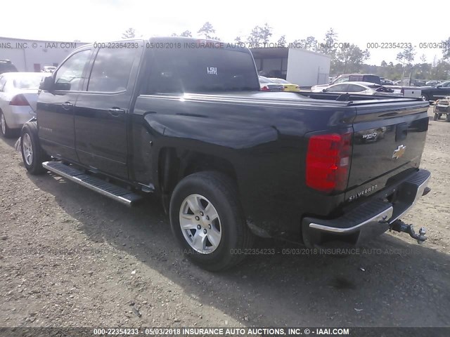 3GCPCREC7FG428309 - 2015 CHEVROLET SILVERADO C1500 LT BLACK photo 3